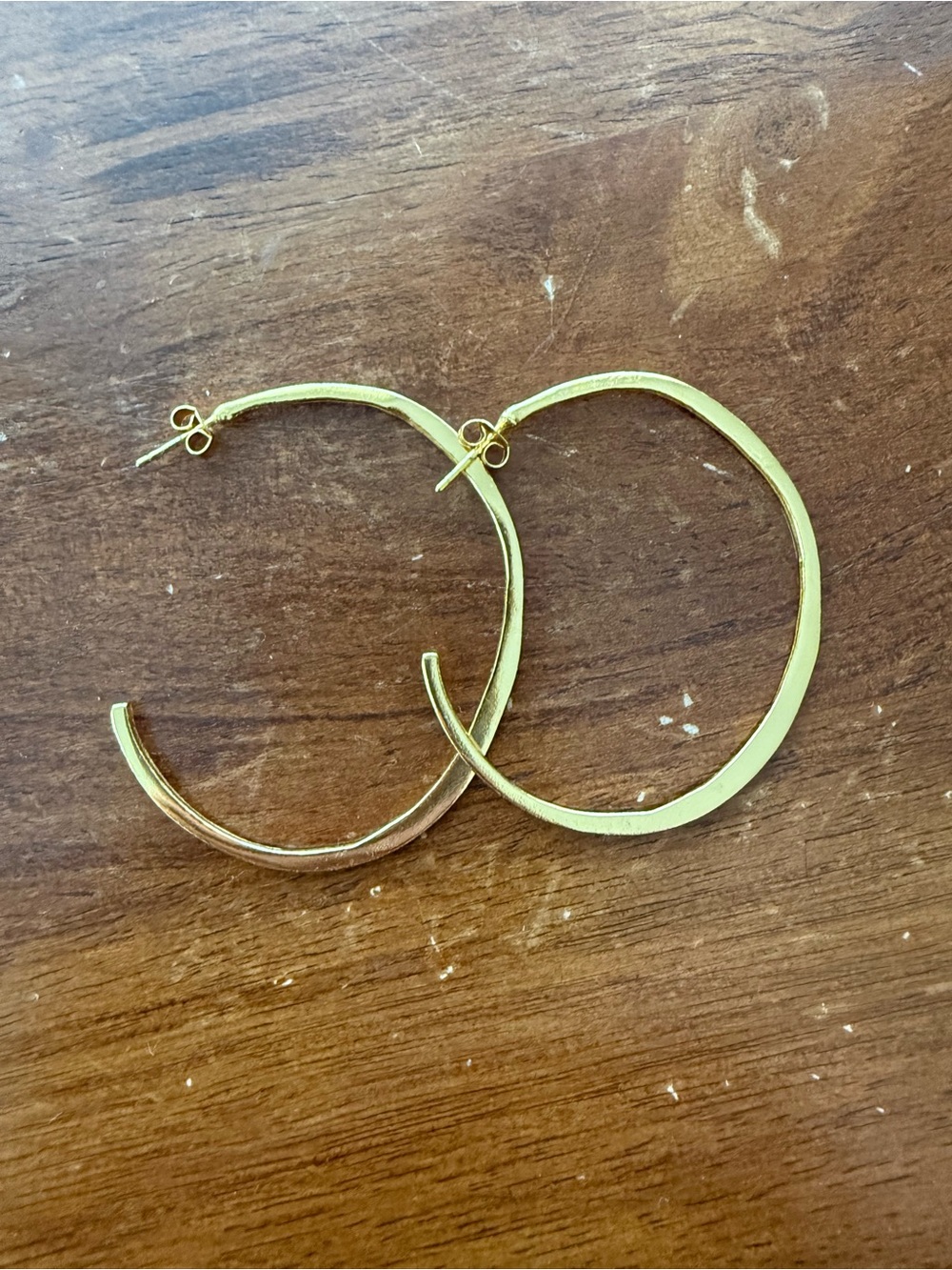 Gorjana Shiny Gold Hoop Earrings